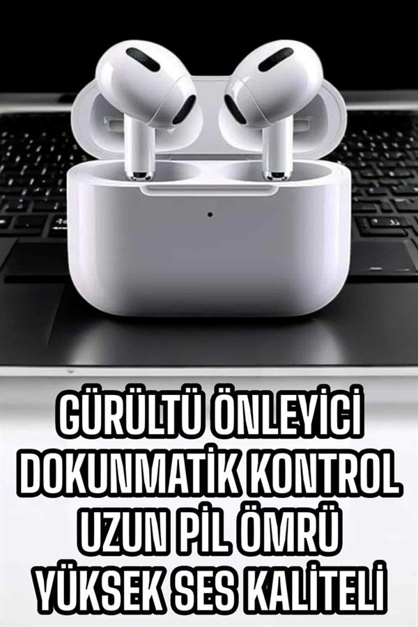3.Nesil TWS Bluetooth Kulaklık Mikrofonlu ANC Özelliği Dokunmatik Kontrol - Bayi Depom