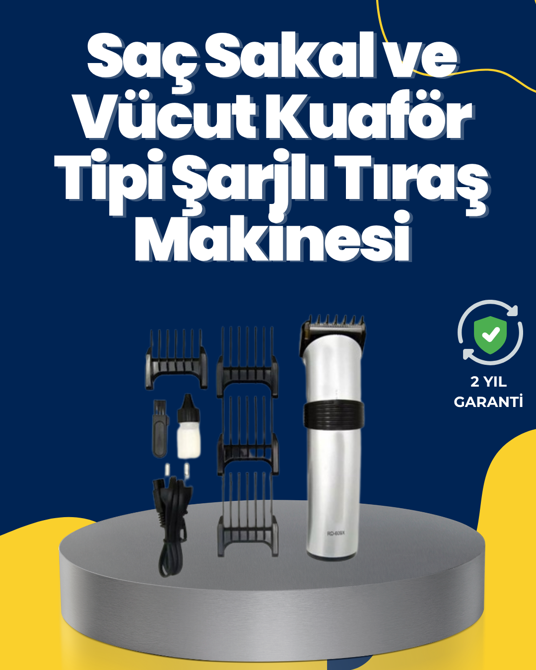5 Farklı Kesim Tarağıyla Gelen Çok Amaçlı Tıraş Cihazı - Bayi Depom 5 Farklı Kesim Tarağıyla Gelen Çok Amaçlı Tıraş Cihazı - Bayi Depom