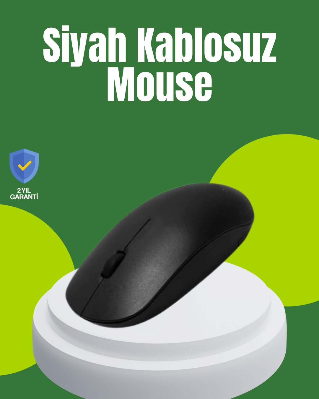 Optik Sensörlü Sessiz Fare – Geniş Uyumluluk ve Ergonomik Yapı - Bayi Depom