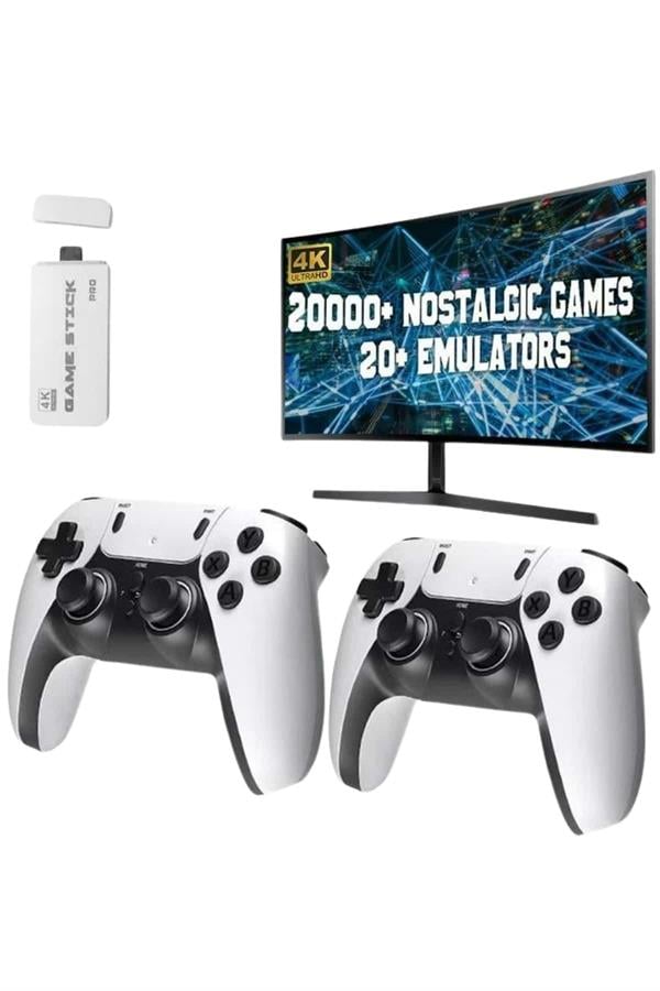 3D 4K HD 2.4G Game Stick 4K Ultra Hd Oyun Konsolu Çift Kollu - Bayi Depom 3D 4K HD 2.4G Game Stick 4K Ultra Hd Oyun Konsolu Çift Kollu - Bayi Depom