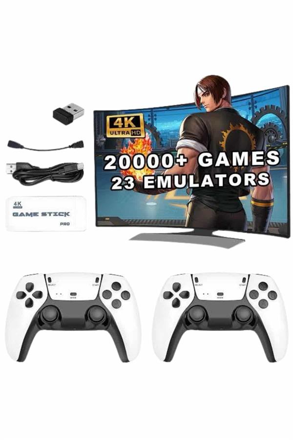3D 4K HD 2.4G Game Stick 4K Ultra Hd Oyun Konsolu Çift Kollu - Bayi Depom 3D 4K HD 2.4G Game Stick 4K Ultra Hd Oyun Konsolu Çift Kollu - Bayi Depom