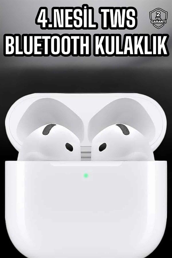 4.Nesil Kaliteli TWS Android ve İOS Uyumlu Mikrofonlu Kulaklık - Bayi Depom
