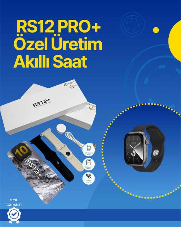 . RS12 PRO+ 2025 Serisi Full Ekranlı Akıllı Saat – 2GB Hafıza, Titanyum Kasa, Suya Dayanıklı, Uzun Şarj Süresi Garantili Model - Bayi Depom . RS12 PRO+ 2025 Serisi Full Ekranlı Akıllı Saat – 2GB Hafıza, Titanyum Kasa, Suya Dayanıklı, Uzun Şarj Süresi Garantili Model - Bayi Depom