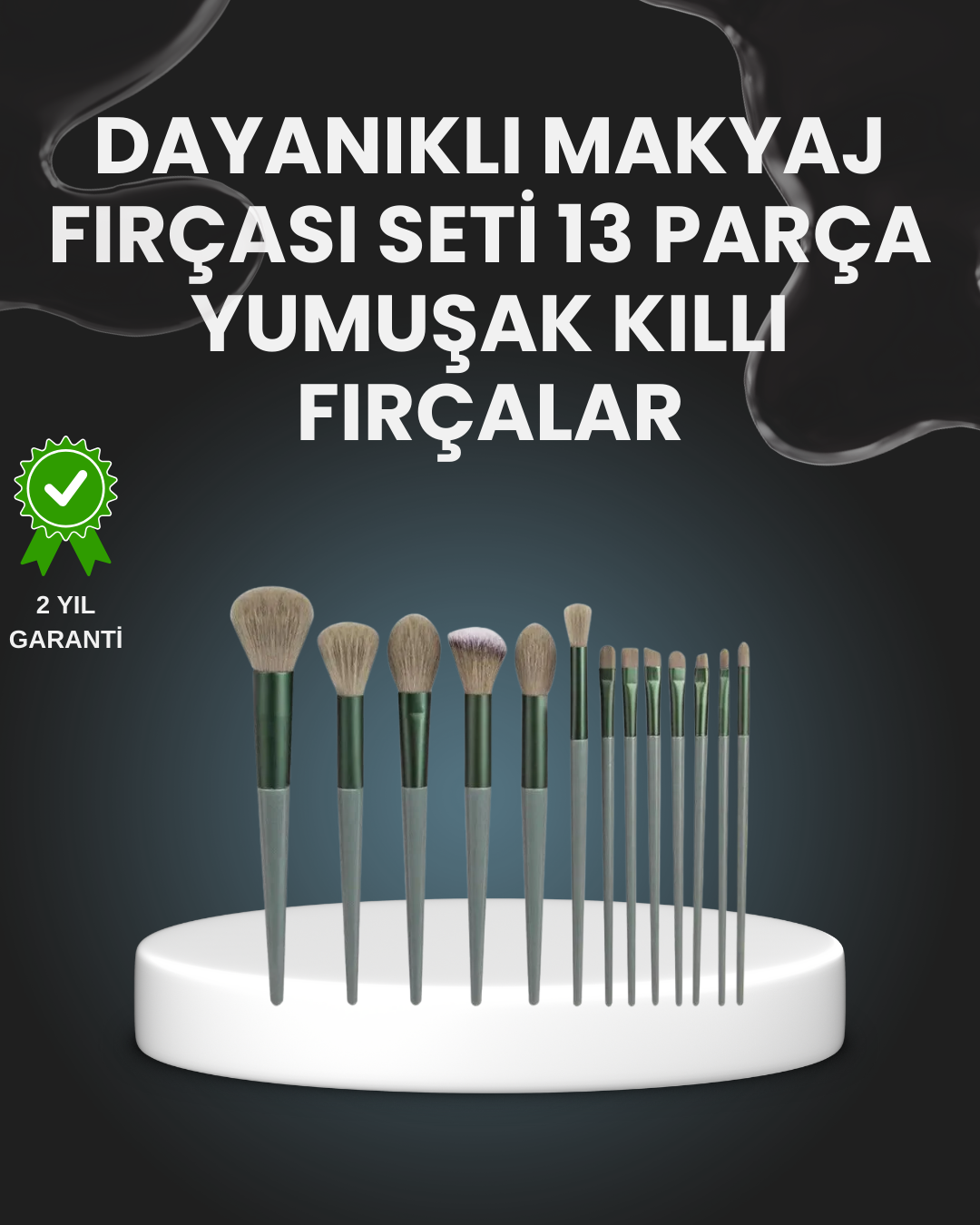 13'lü Fiber Kıllı Yumuşak Makyaj Fırçası Seti Taşınabilir ve Ergonomik Tasarım - Bayi Depom 13'lü Fiber Kıllı Yumuşak Makyaj Fırçası Seti Taşınabilir ve Ergonomik Tasarım - Bayi Depom