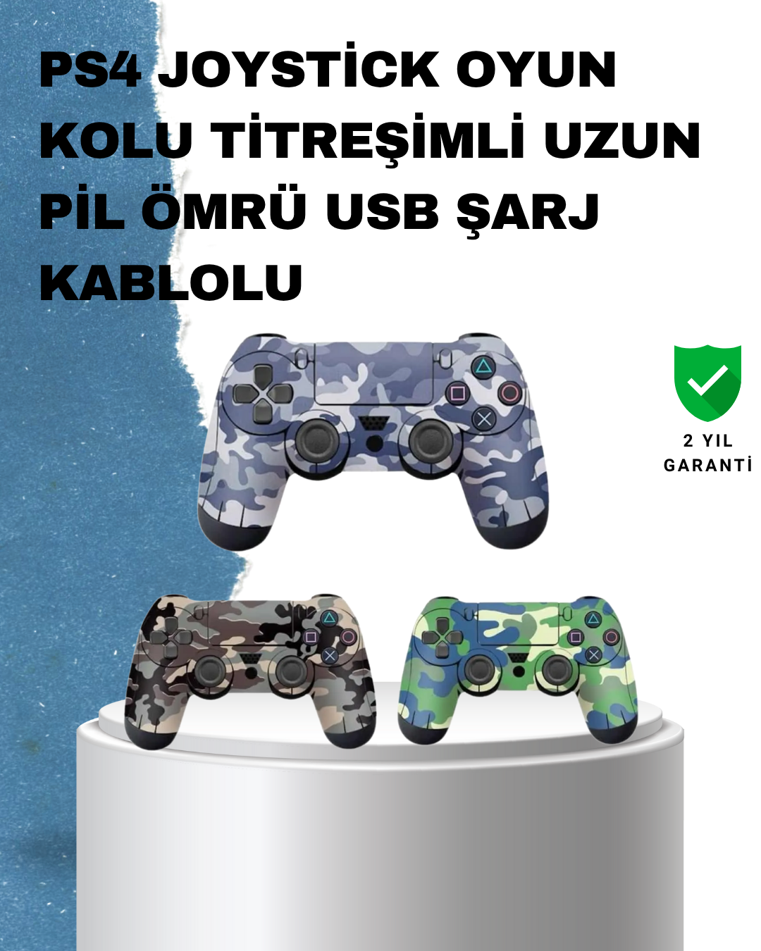 Ergonomik Tasarımlı Oyun Kolu – Hassas Tetikler ve Analog Stickler - Bayi Depom Ergonomik Tasarımlı Oyun Kolu – Hassas Tetikler ve Analog Stickler - Bayi Depom