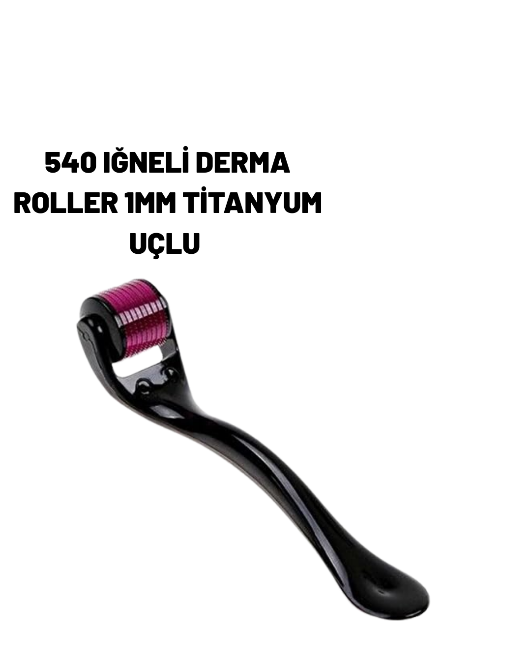 Ev Tipi Mikro İğneli Cilt Bakım Aleti – 1 mm Titanyum Roller - Bayi Depom