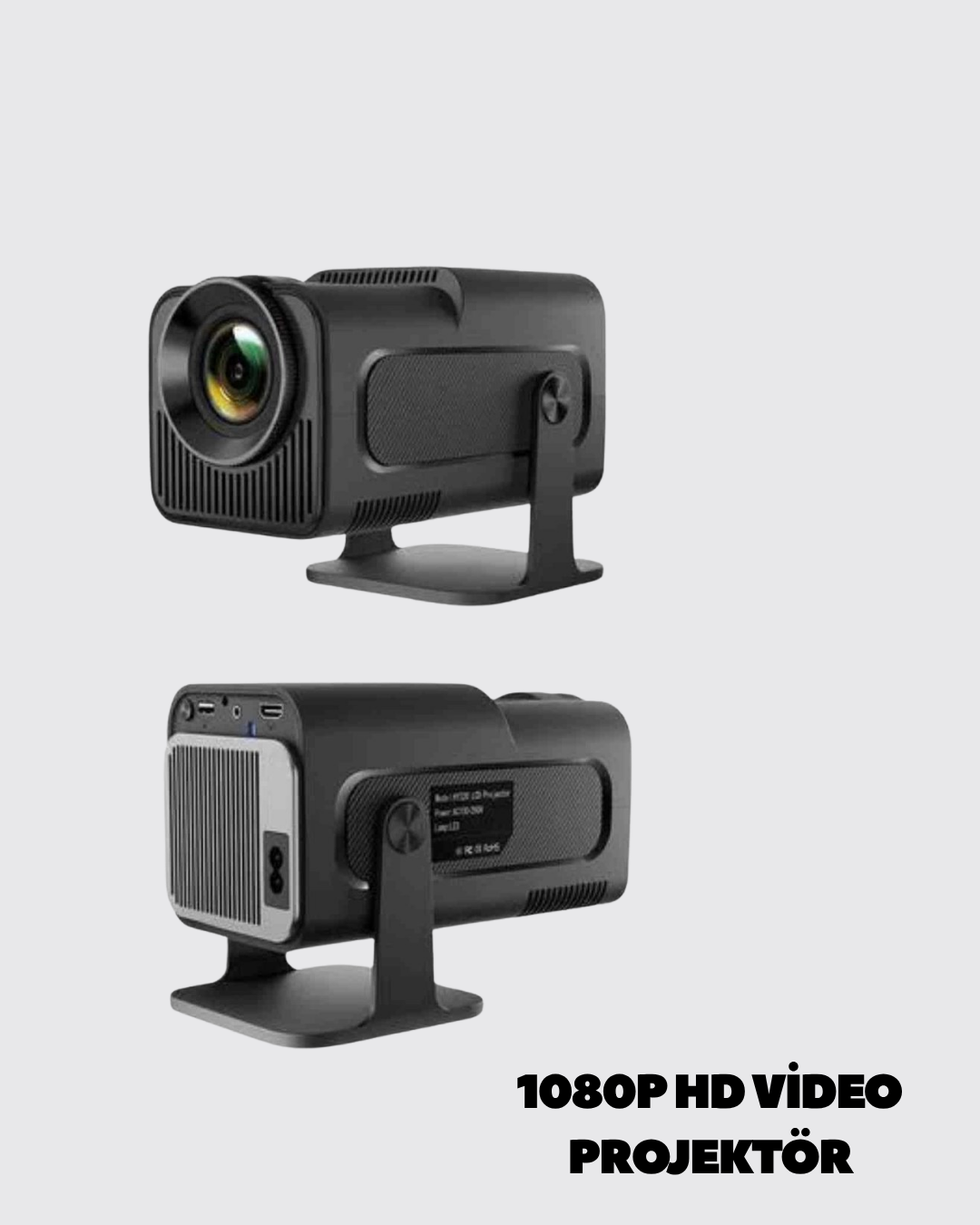 1080P Full HD Çözünürlük ve 4K Destekli Projektör - Bayi Depom