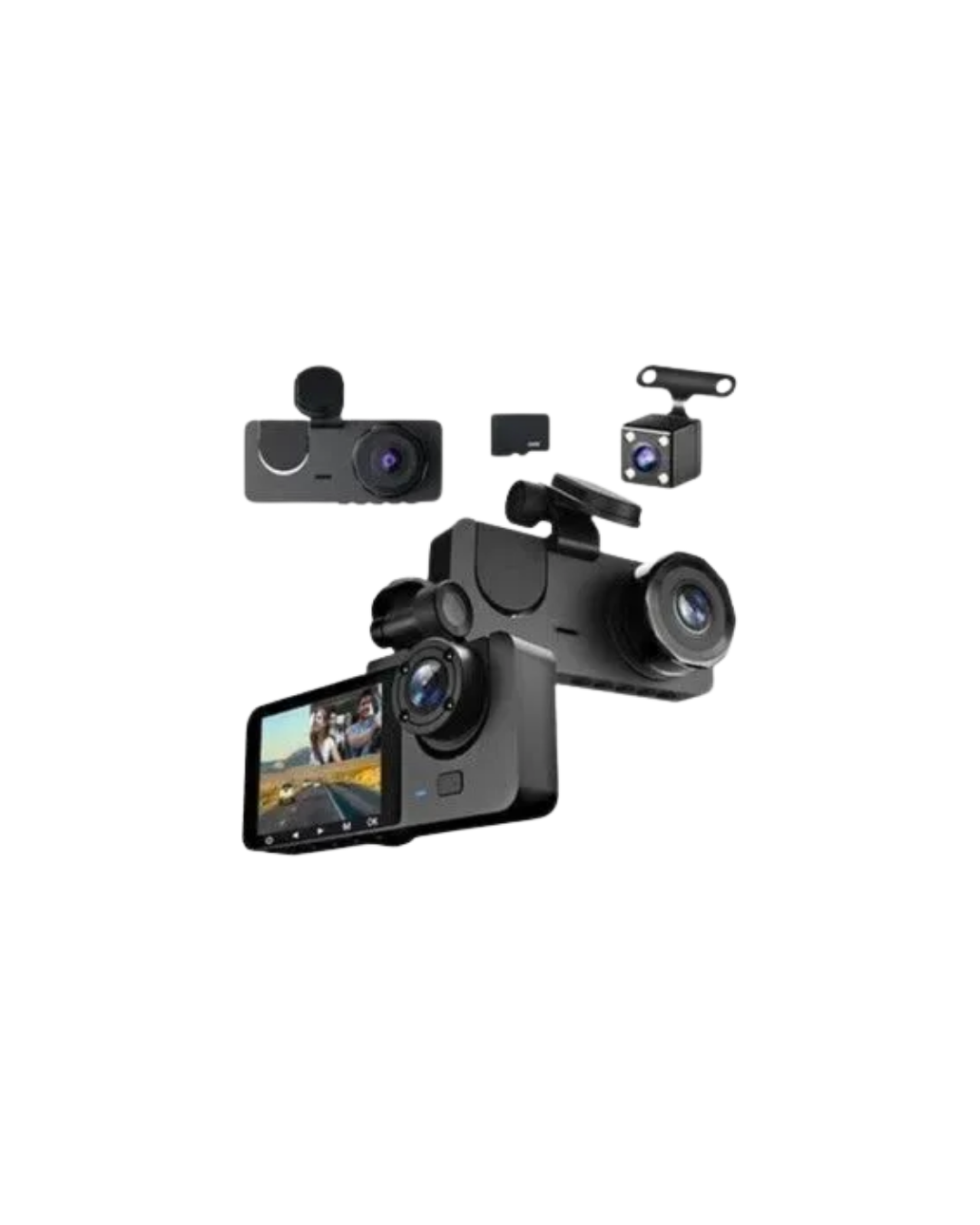 Gelişmiş G-Sensörlü Üçlü Araç Kamerası – 5” LCD Ekran ve Hareket Algılama - Bayi Depom Gelişmiş G-Sensörlü Üçlü Araç Kamerası – 5” LCD Ekran ve Hareket Algılama - Bayi Depom
