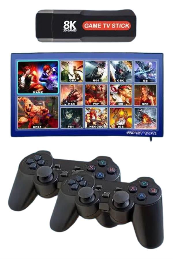 8K Ultra HD Game Box 36500 Oyunlu Game Stick Oyun Konsolu - Bayi Depom 8K Ultra HD Game Box 36500 Oyunlu Game Stick Oyun Konsolu - Bayi Depom