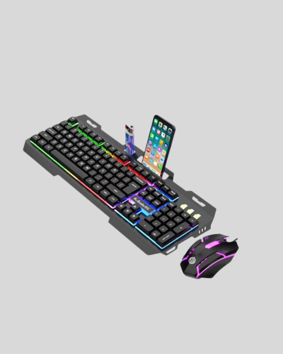 Gaming Klavye ve Mouse Seti PG8018 – Dayanıklı Tuşlar, Hızlı Komut - Bayi Depom