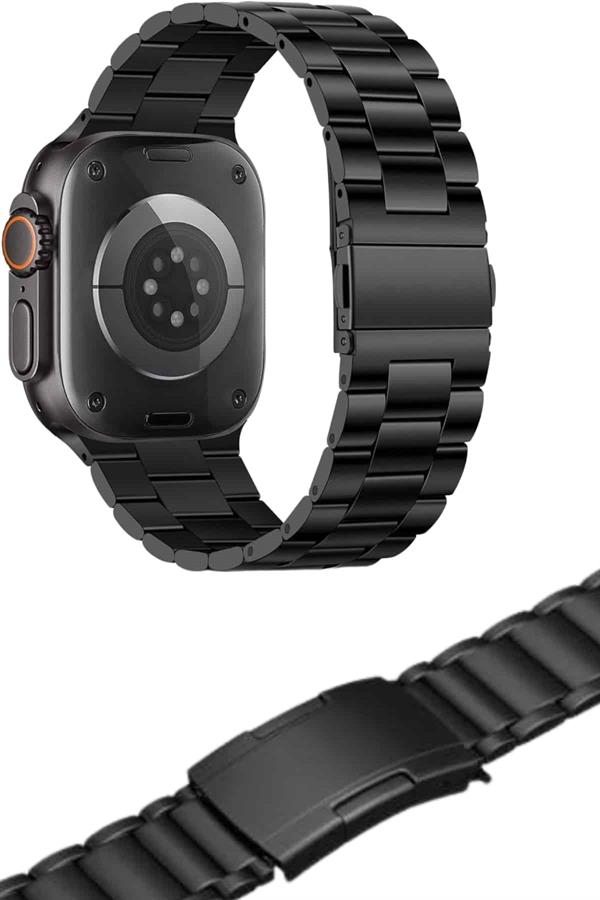 Akıllı Saat Arama Konuşma GPS ve NFC Özelliği 3 Kordonlu Amoled Ekran - Bayi Depom