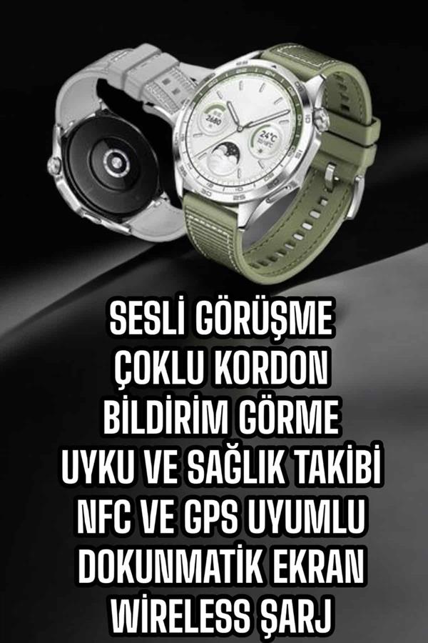 Akıllı Saat Sesli Görüşme Uyku ve Sağlık Takibi NFC Uyumlu - Bayi Depom