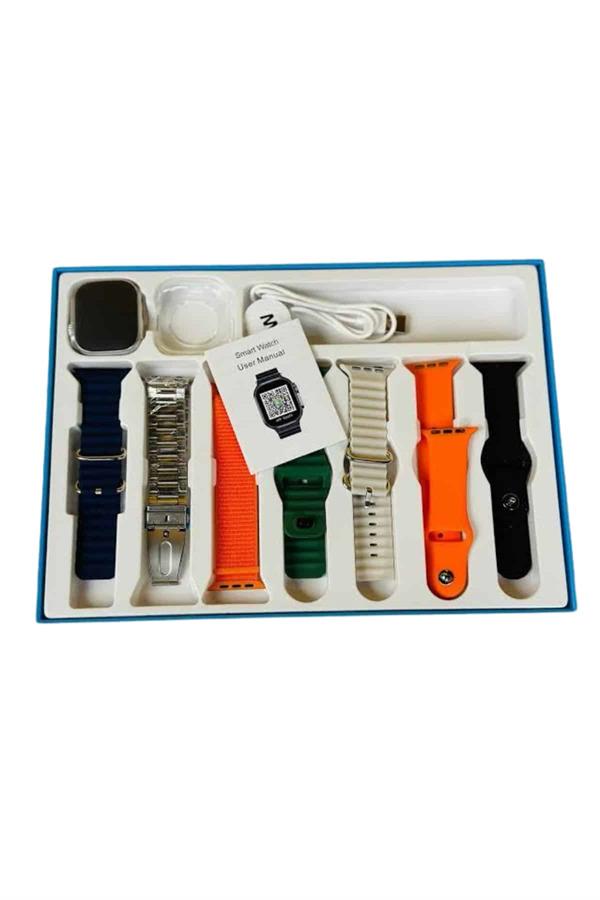 Akıllı Saat Unisex Akıllı Saat Çoklu Kordon Seçeneği Çelik Kordon Plastik Kordon Yeni Nesil - Bayi Depom