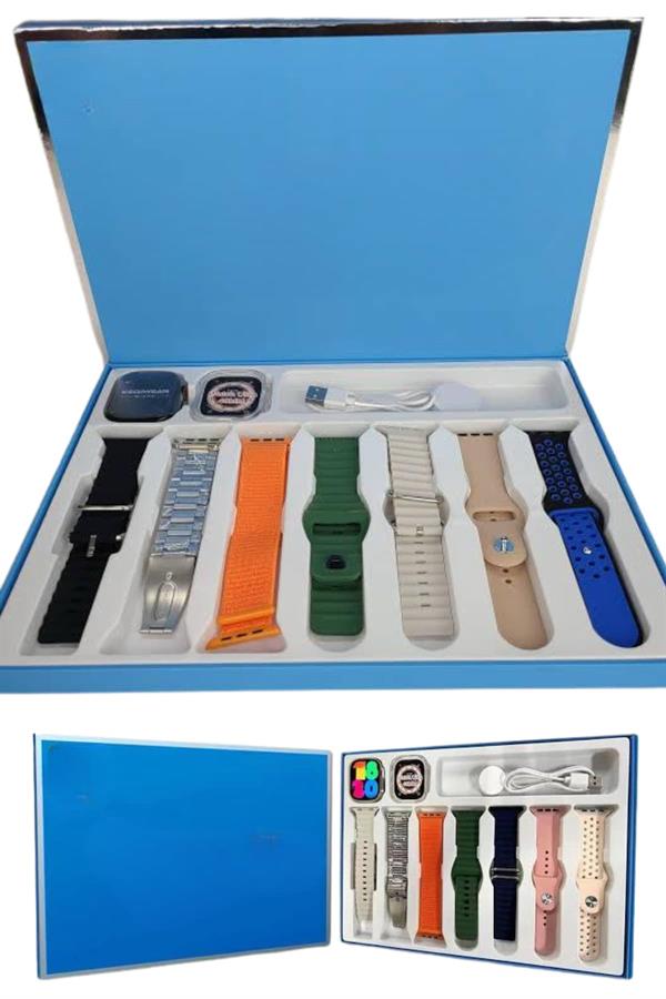 Akıllı Saat Unisex Akıllı Saat Çoklu Kordon Seçeneği Çelik Kordon Plastik Kordon Yeni Nesil - Bayi Depom