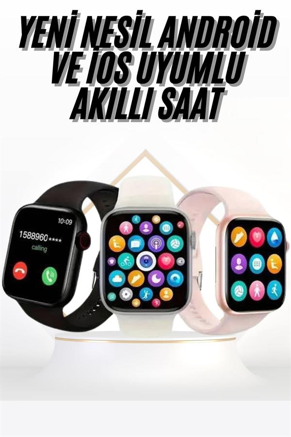 Akıllı Saat Uyku ve Sağlık Takibi Arama Cevaplama 44 MM Amoled Ekran - Bayi Depom Akıllı Saat Uyku ve Sağlık Takibi Arama Cevaplama 44 MM Amoled Ekran - Bayi Depom