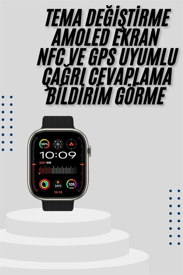 Akıllı Saat Uyku ve Sağlık Takibi GPS Uyumlu Tema Değiştirme - Bayi Depom Akıllı Saat Uyku ve Sağlık Takibi GPS Uyumlu Tema Değiştirme - Bayi Depom