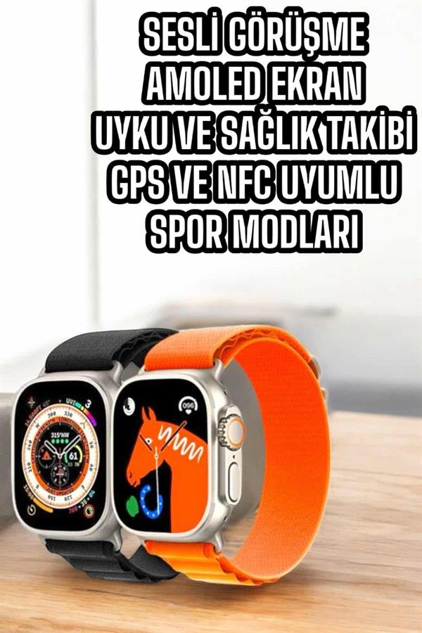 Akıllı Saat Uyku ve Spor Takibi Yeni Nesil Bluetooth Bağlantılı Amoled Ekran - Bayi Depom Akıllı Saat Uyku ve Spor Takibi Yeni Nesil Bluetooth Bağlantılı Amoled Ekran - Bayi Depom