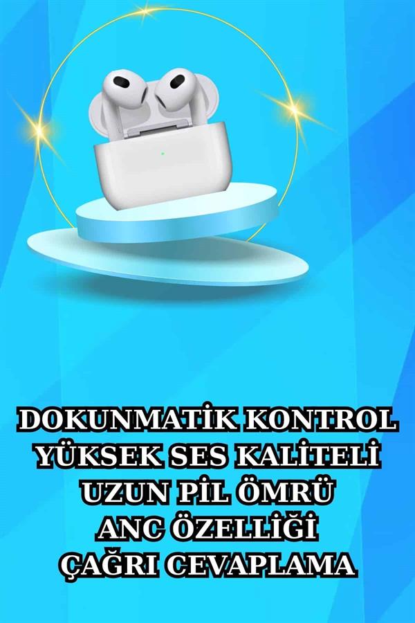 Akıllı Saat ve Kulaklık Seti Bildirim Görme Arama Cevaplama ANC Özelliği - Bayi Depom