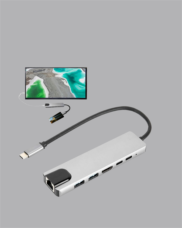 Type‑C Dönüştürücü – 2×USB3.0, SD/MS, 4K HDMI & RJ45 ile Profesyonel Kullanım - Bayi Depom Type‑C Dönüştürücü – 2×USB3.0, SD/MS, 4K HDMI & RJ45 ile Profesyonel Kullanım - Bayi Depom