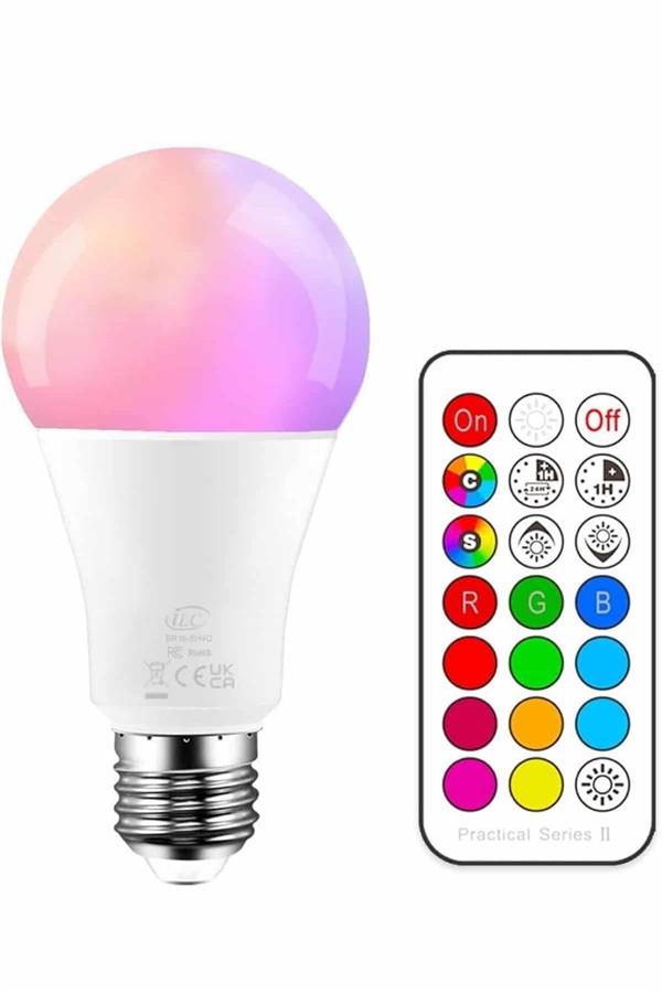 Ambiyans Aydınlatma RGB Led Lamba Kumandalı Renk Değiştirebilen - Bayi Depom Ambiyans Aydınlatma RGB Led Lamba Kumandalı Renk Değiştirebilen - Bayi Depom