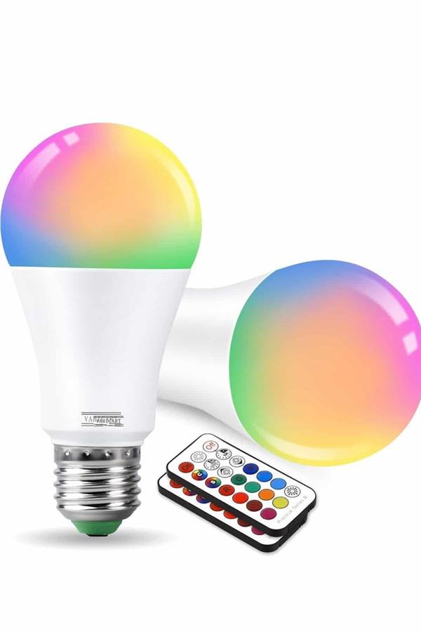 Ambiyans Aydınlatma RGB Led Lamba Kumandalı Renk Değiştirebilen - Bayi Depom Ambiyans Aydınlatma RGB Led Lamba Kumandalı Renk Değiştirebilen - Bayi Depom