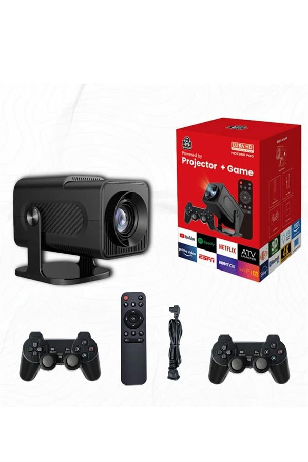 Android Projeksiyon Siyah Taşınabilir Sinema Projektörü 4k 1080p Ev Sineması Bluetooth - Bayi Depom Android Projeksiyon Siyah Taşınabilir Sinema Projektörü 4k 1080p Ev Sineması Bluetooth - Bayi Depom