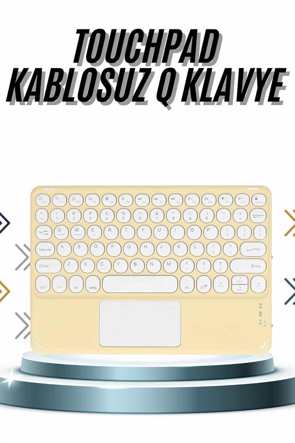 Android ve İOS Uyumlu Bluetooth Klavye Touchpad Slim Kablosuz Wifi Q Klavye - Bayi Depom Android ve İOS Uyumlu Bluetooth Klavye Touchpad Slim Kablosuz Wifi Q Klavye - Bayi Depom