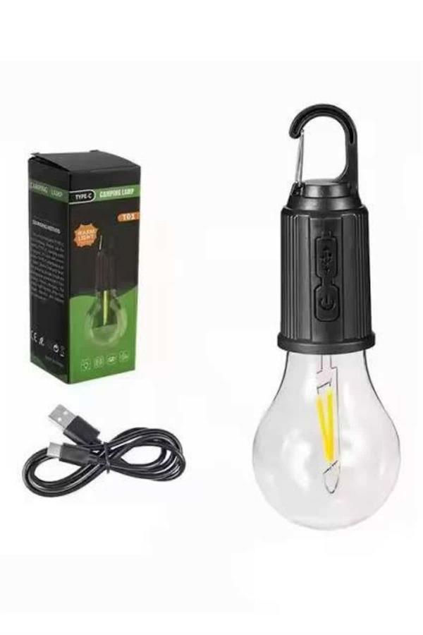 Askılı Kırılmaz Led Işık Kamp Bahçe Lambası Taşınabilir Led Ampul Şarjlı - Bayi Depom Askılı Kırılmaz Led Işık Kamp Bahçe Lambası Taşınabilir Led Ampul Şarjlı - Bayi Depom