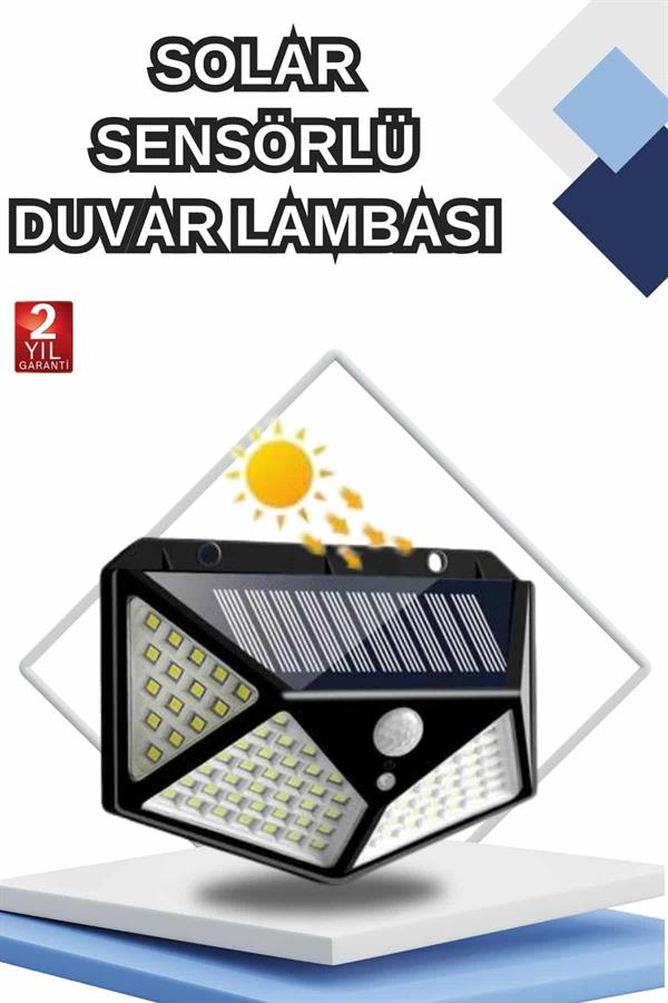 Bahçe Lambası Bahçe Aydınlatma Sensörlü Suya Dayanıklı 100 Led - Bayi Depom Bahçe Lambası Bahçe Aydınlatma Sensörlü Suya Dayanıklı 100 Led - Bayi Depom