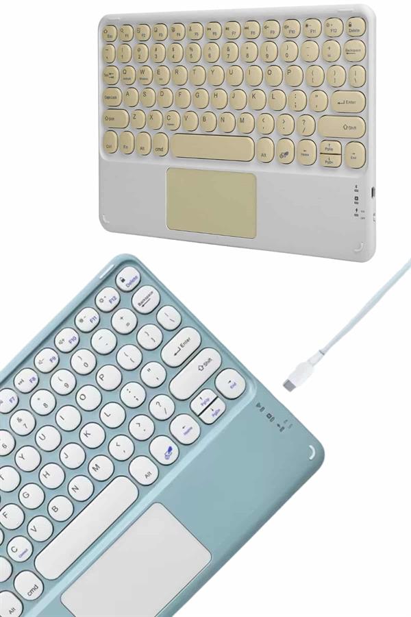 Bluetooth Touchpad Klavye Ultra İnce Taşınabilir Q Klavye Yeni Nesil - Bayi Depom Bluetooth Touchpad Klavye Ultra İnce Taşınabilir Q Klavye Yeni Nesil - Bayi Depom