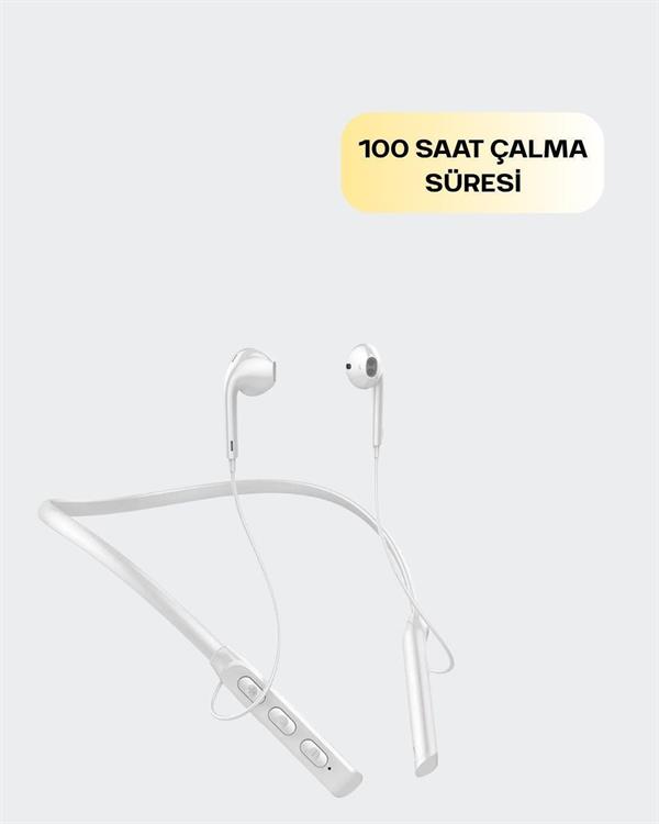 Yüksek Kapasiteli Pil Destekli Boyun Askılı Kulaklık – 100 Saat Dayanıklı - Bayi Depom Yüksek Kapasiteli Pil Destekli Boyun Askılı Kulaklık – 100 Saat Dayanıklı - Bayi Depom