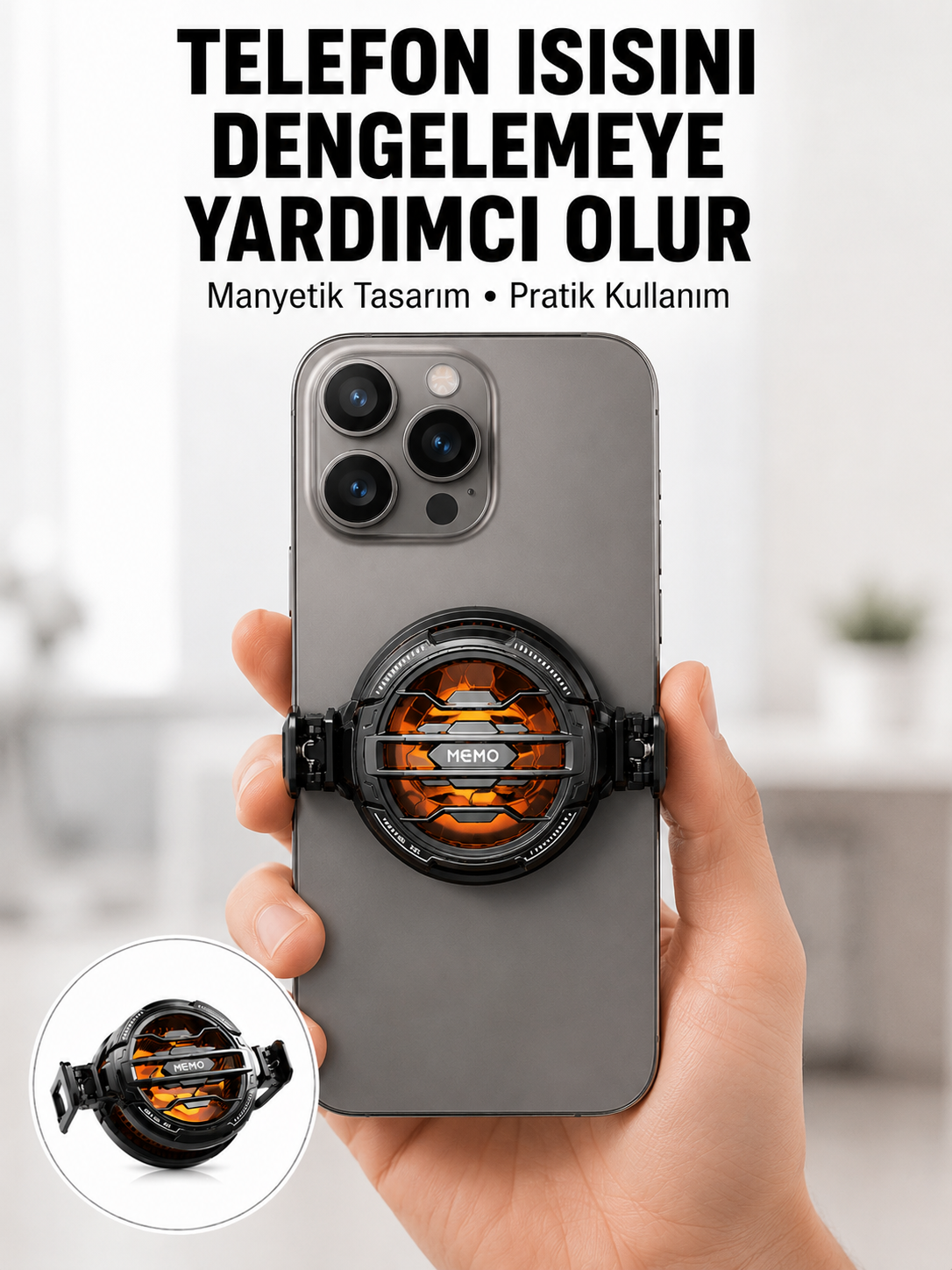 Mobil Oyunlar İçin Serinletici Telefon Fanı | Sessiz Çalışma | Geniş Kıskaçlı Tasarım Yeni Nesil - Bayi Depom Mobil Oyunlar İçin Serinletici Telefon Fanı | Sessiz Çalışma | Geniş Kıskaçlı Tasarım Yeni Nesil - Bayi Depom