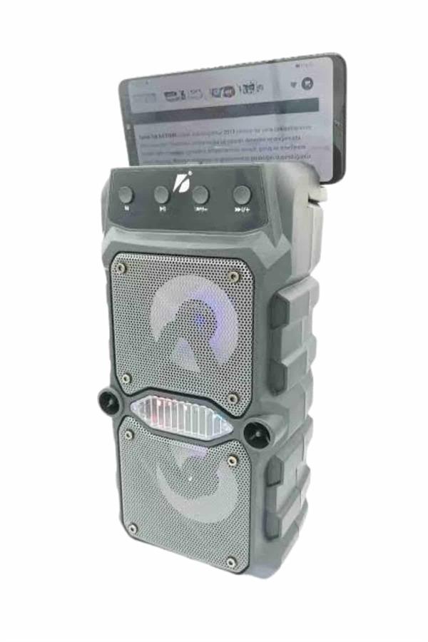 Çift Çıkışlı Güçlü Bataryalı Kablosuz Yüksek Ses Kaliteli Bluetooth Hoparlör - Bayi Depom