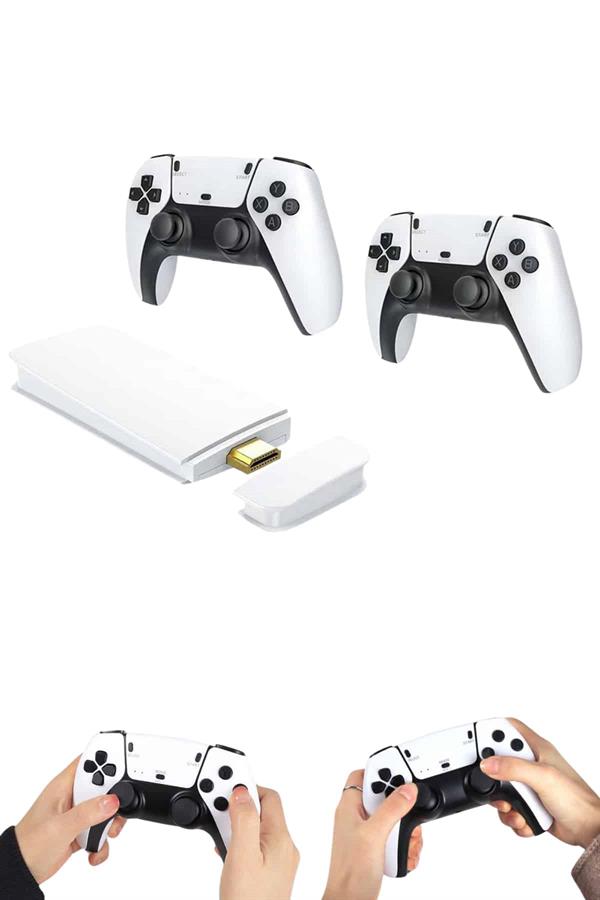 Çift Oyun Kollu 4K HD Ekran Nostaljik 20.000 Oyunlu Beyaz Game Stick - Bayi Depom Çift Oyun Kollu 4K HD Ekran Nostaljik 20.000 Oyunlu Beyaz Game Stick - Bayi Depom