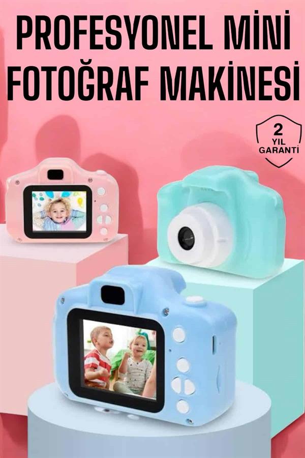 Çocuklara Özel Dijital Fotoğraf Makinesi Mini 1080P HD Kaliteli - Bayi Depom Çocuklara Özel Dijital Fotoğraf Makinesi Mini 1080P HD Kaliteli - Bayi Depom