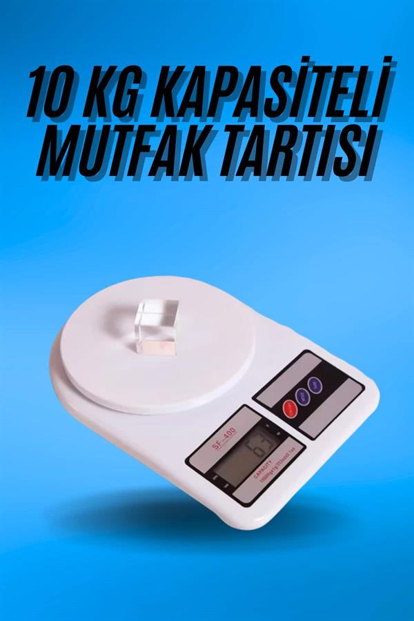 Dijital Hassas 10 Kg Mutfak terazisi tartısı LCD Ekran Mutfak Tartısı - Bayi Depom