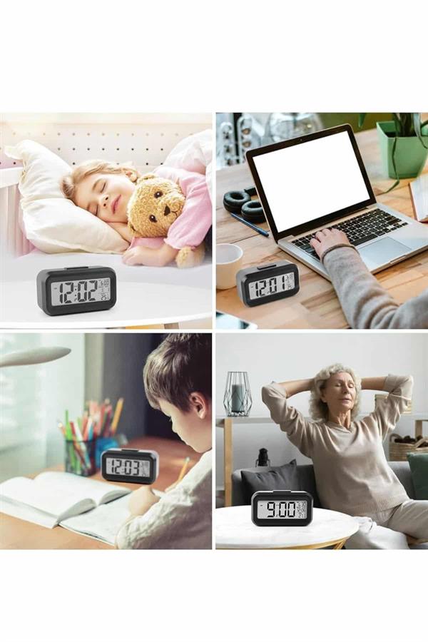 Dijital Işıklı Alarmlı Çalışma Masası Ekran Pilli Çalar Saat - Bayi Depom Dijital Işıklı Alarmlı Çalışma Masası Ekran Pilli Çalar Saat - Bayi Depom