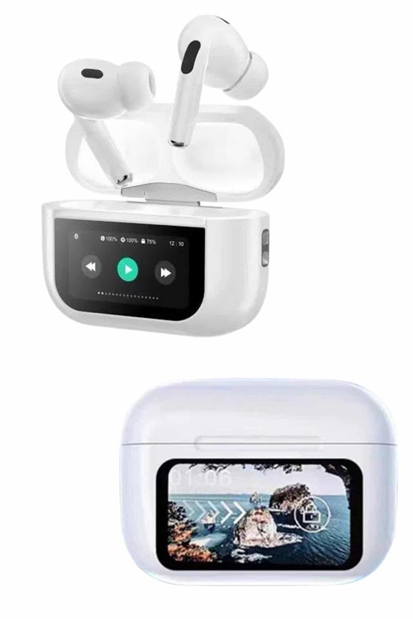 Dokunmatik Ekranlı ANC/ENC Yeni Nesil Pro Bluetooth Kulaklık Dokunmatik Ekran Yeni Nesil - Bayi Depom Dokunmatik Ekranlı ANC/ENC Yeni Nesil Pro Bluetooth Kulaklık Dokunmatik Ekran Yeni Nesil - Bayi Depom