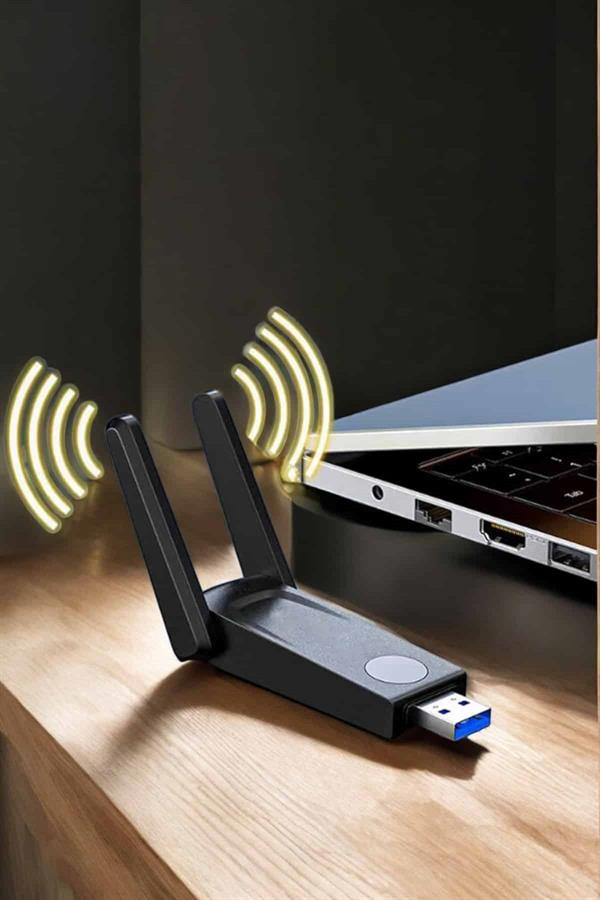 Dual Band Wifi Alıcı Adaptör USB 3.0 Destekli - Bayi Depom Dual Band Wifi Alıcı Adaptör USB 3.0 Destekli - Bayi Depom