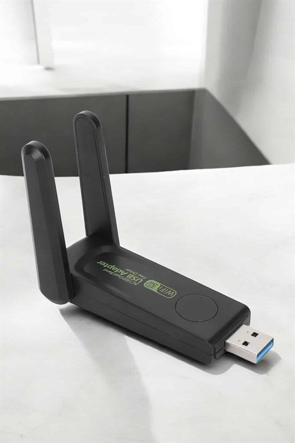 Dual Band Wifi Alıcı Adaptör USB 3.0 Destekli - Bayi Depom Dual Band Wifi Alıcı Adaptör USB 3.0 Destekli - Bayi Depom