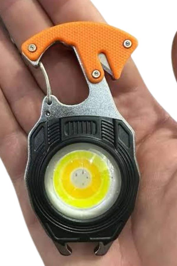 El Feneri LED Anahtarlık Çok Fonksiyonlu Mini Çakmak Özellikli - Bayi Depom El Feneri LED Anahtarlık Çok Fonksiyonlu Mini Çakmak Özellikli - Bayi Depom
