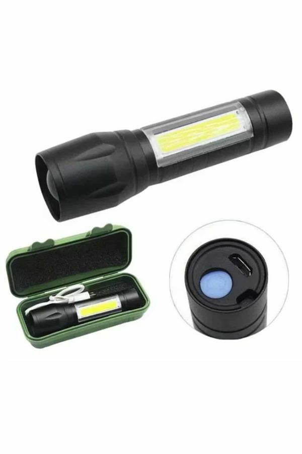 EL Feneri Uzun Menzilli Usb Şarj Edilebilir Kamp Lambası - Bayi Depom EL Feneri Uzun Menzilli Usb Şarj Edilebilir Kamp Lambası - Bayi Depom