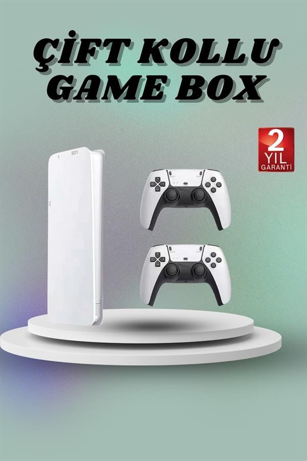 Game Box 3D Çift Oyun Kollu 4K HD Ekran 20000'den Fazla Oyun Seçeneği 2.4G Kablosuz - Bayi Depom Game Box 3D Çift Oyun Kollu 4K HD Ekran 20000'den Fazla Oyun Seçeneği 2.4G Kablosuz - Bayi Depom