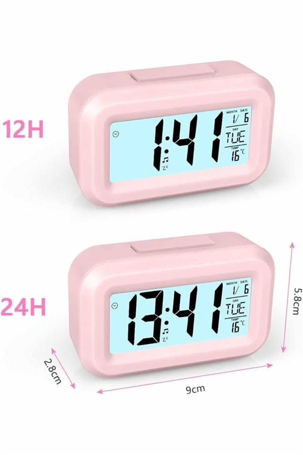 Gece Dijital Masa Saati Dijital Alarmlı Led Ekran Pilli Çalar Saat - Bayi Depom Gece Dijital Masa Saati Dijital Alarmlı Led Ekran Pilli Çalar Saat - Bayi Depom