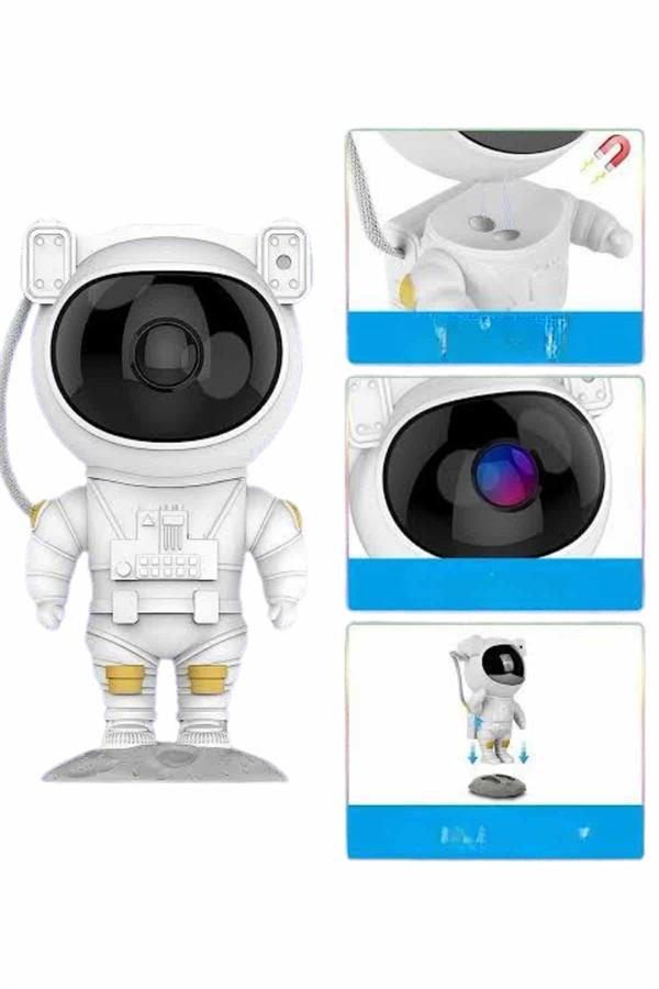 Gece Lambası Astronot Bluetooth Hoparlörlü Galaksi Işık Projektörü - Bayi Depom Gece Lambası Astronot Bluetooth Hoparlörlü Galaksi Işık Projektörü - Bayi Depom
