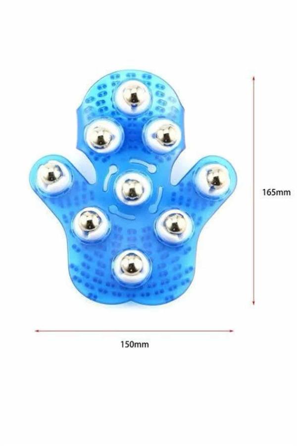 Giyilebiilir Masaj Eldiveni 9 Bilyeli Tüm Vücut Masajına Uygun - Bayi Depom