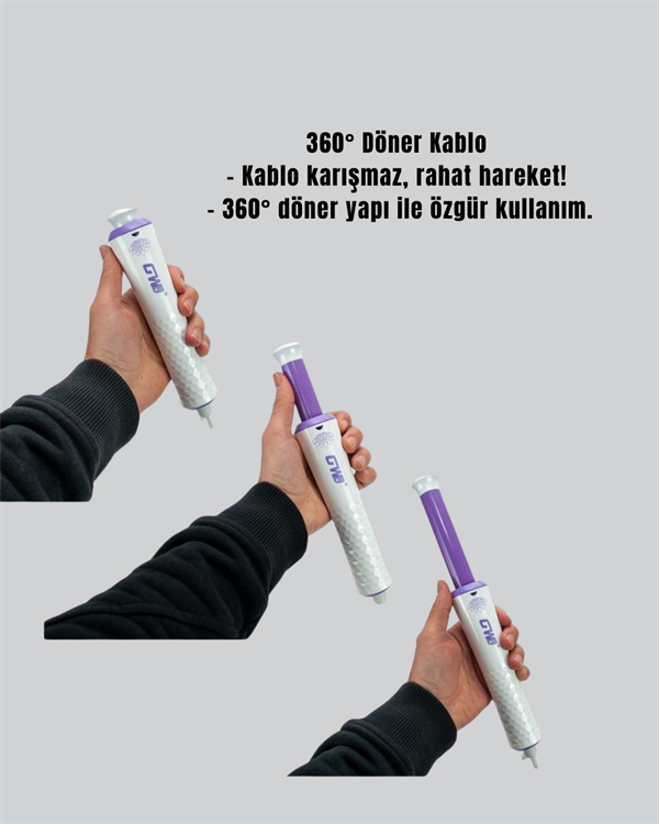 GW 32mm Döner Başlıklı Saç Kıvırma Makinesi – Her An Her Yerde Profesyonel Şekillendirme - Bayi Depom GW 32mm Döner Başlıklı Saç Kıvırma Makinesi – Her An Her Yerde Profesyonel Şekillendirme - Bayi Depom