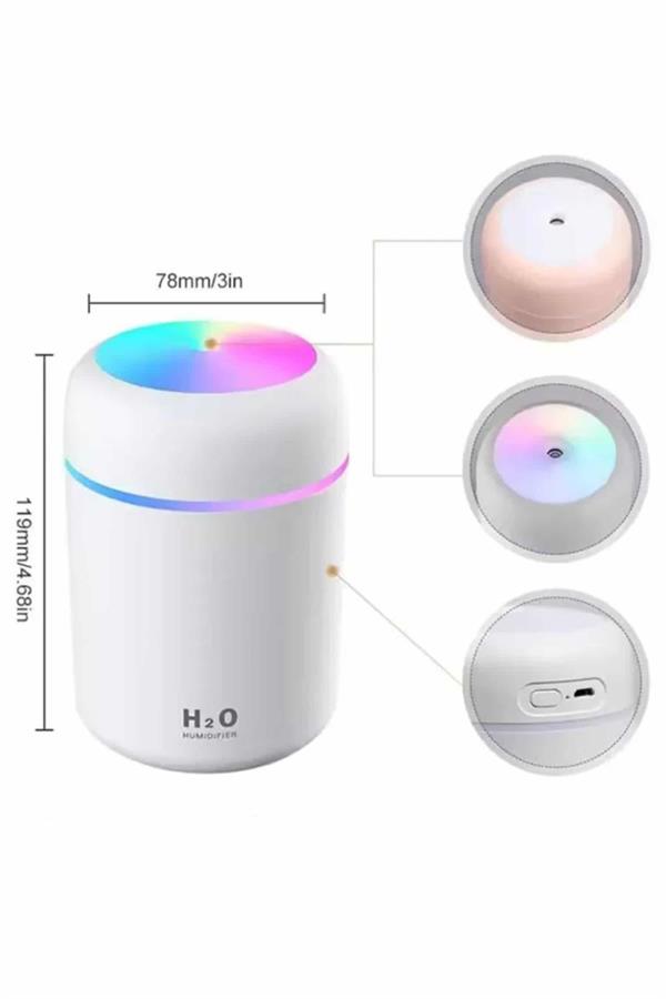 Hava Nemlendirici Buhar Makinesi Led Işıklı USB Dekoratif Nemlendirici - Bayi Depom Hava Nemlendirici Buhar Makinesi Led Işıklı USB Dekoratif Nemlendirici - Bayi Depom