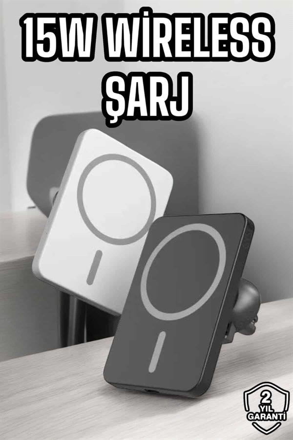 İOS Uyumlu Manyetik Tasarım Magsafe İphone 12/13/14/15 Uyumlu Powerbank - Bayi Depom İOS Uyumlu Manyetik Tasarım Magsafe İphone 12/13/14/15 Uyumlu Powerbank - Bayi Depom