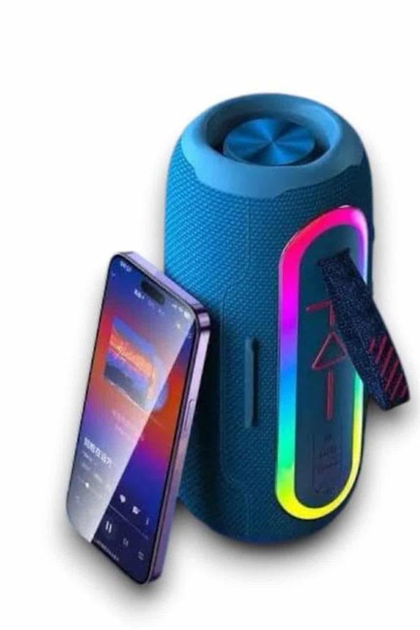 Kablosuz Bluetooth Hoparlör Taşınabilir Çoklu Bağlantılı Özelliği - Bayi Depom